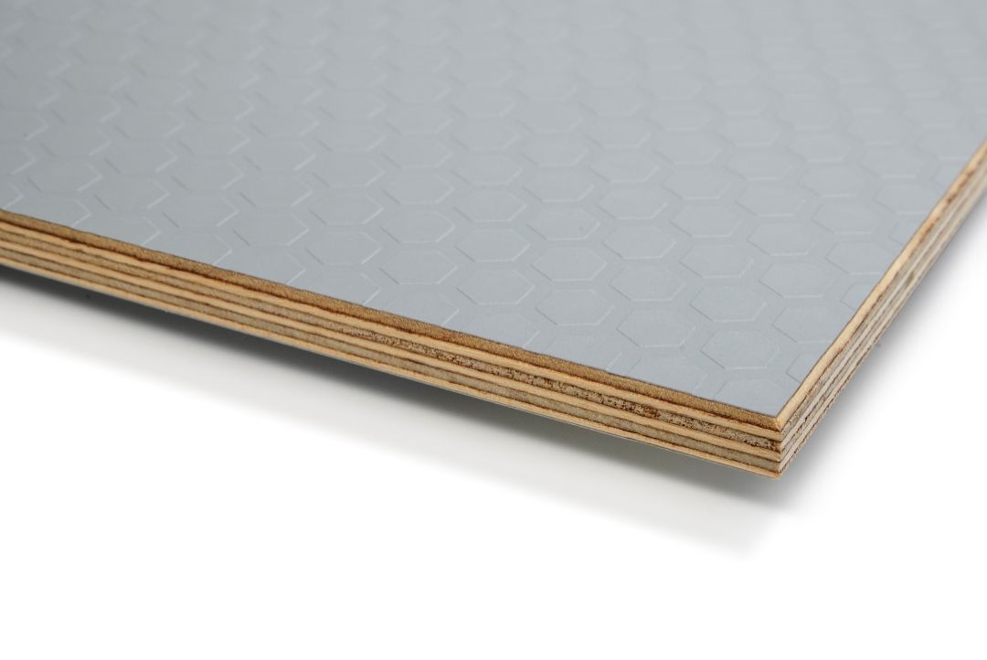 light grey Hexa plus plywood