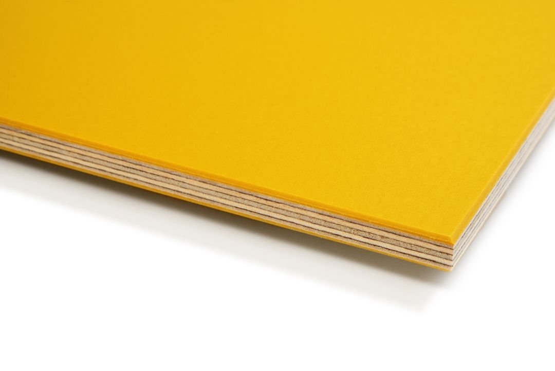 Riga Poliform Plywood in yellow
