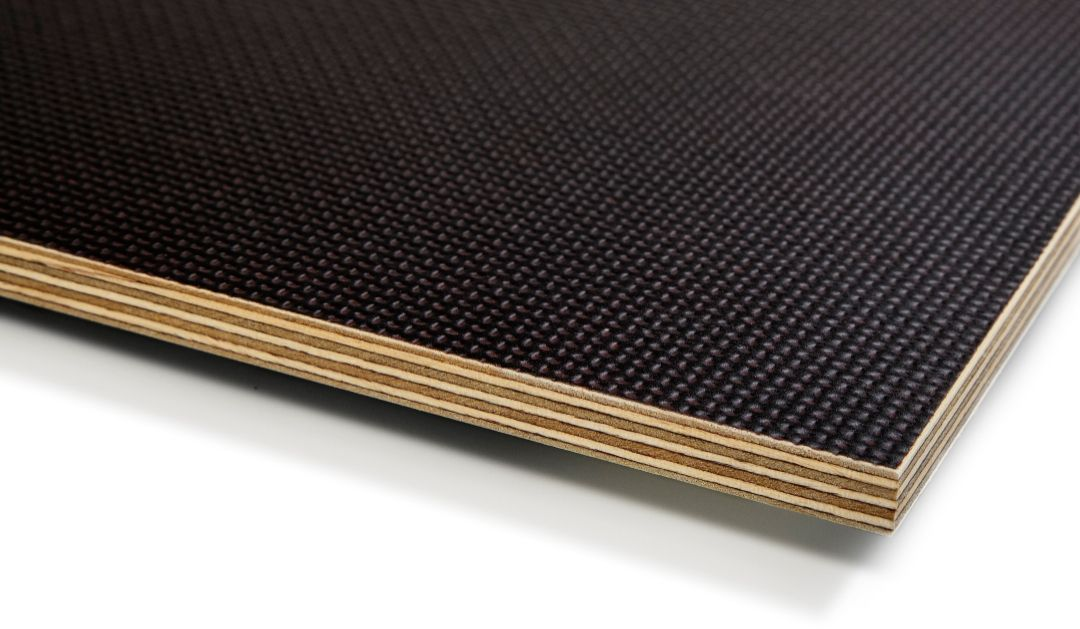 Dark Brown phenol smooth mesh birch plywood