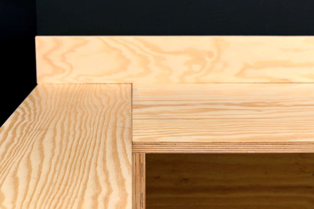 Pine Plywood Shelving