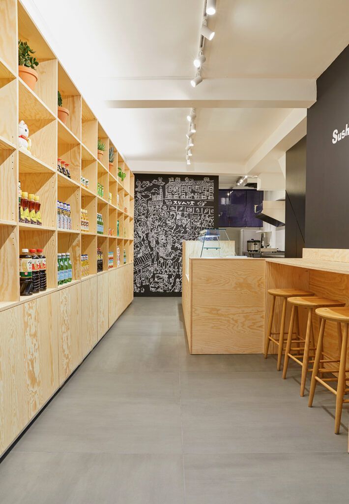 Pine Plywood for Shop-fitting