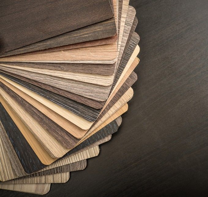 Veneered plywood and MDF - made to order