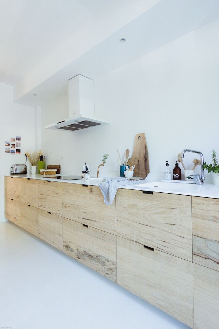 rustic wooden panels for kitchen units