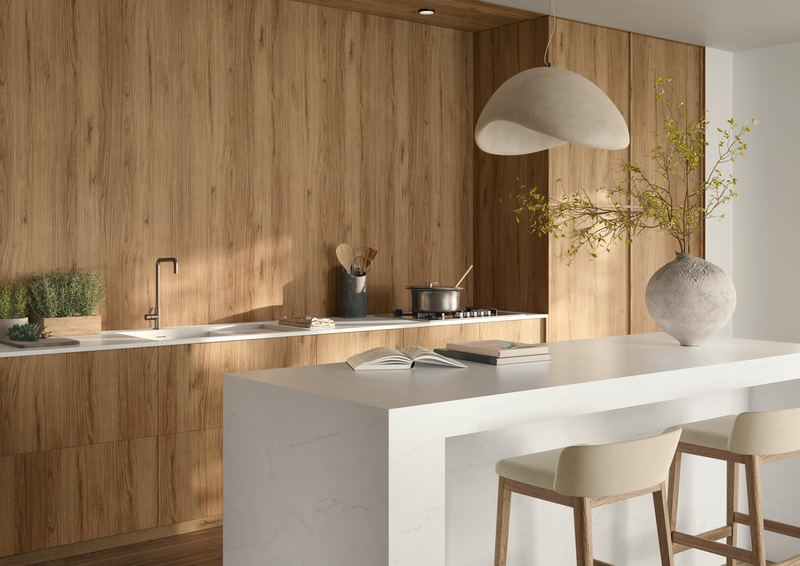 Wood effected Laminate Ply