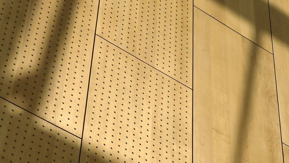Solid panels for Acoustic Wall lining