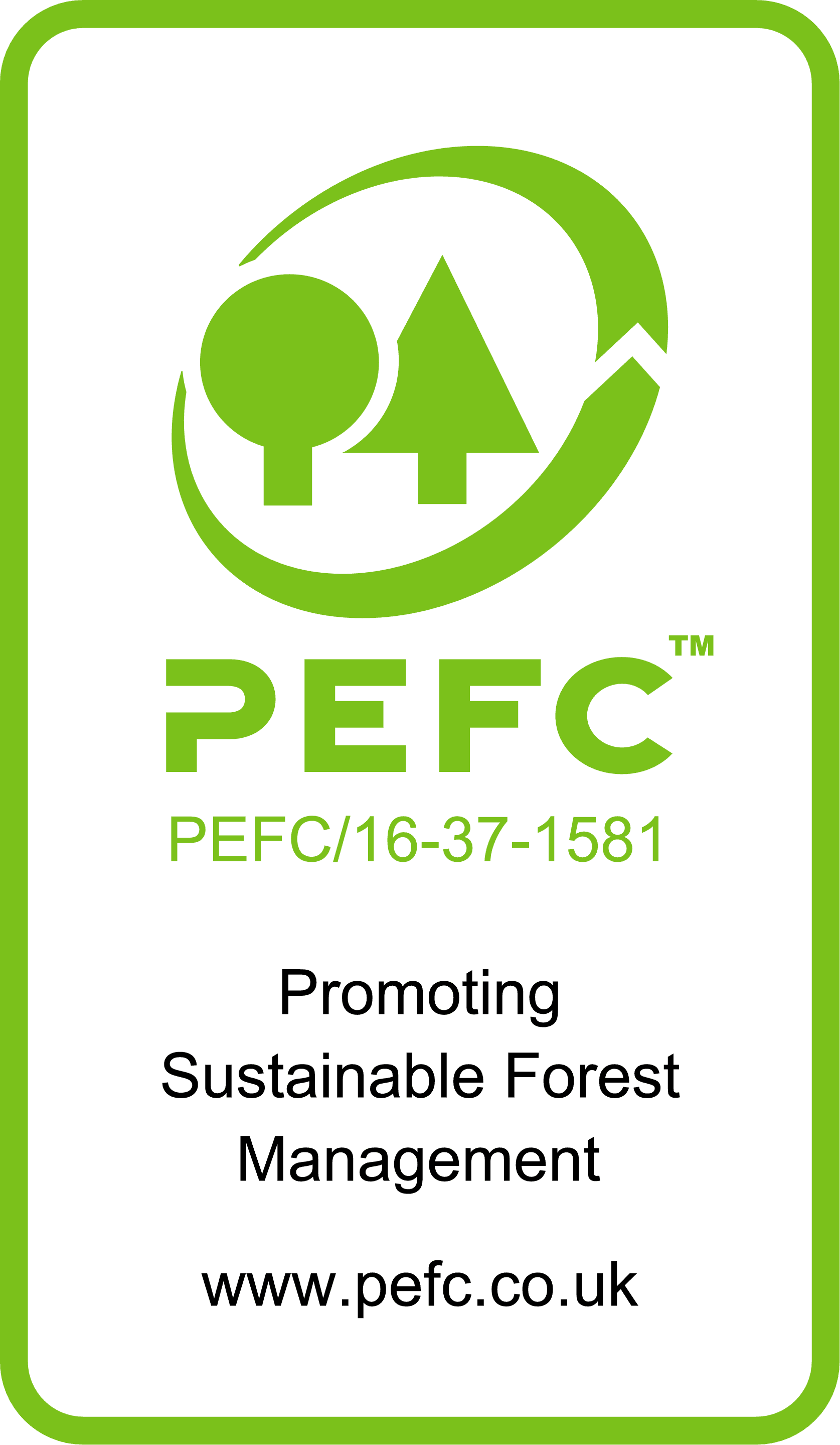 PEFC certified chain of custody for plywood
