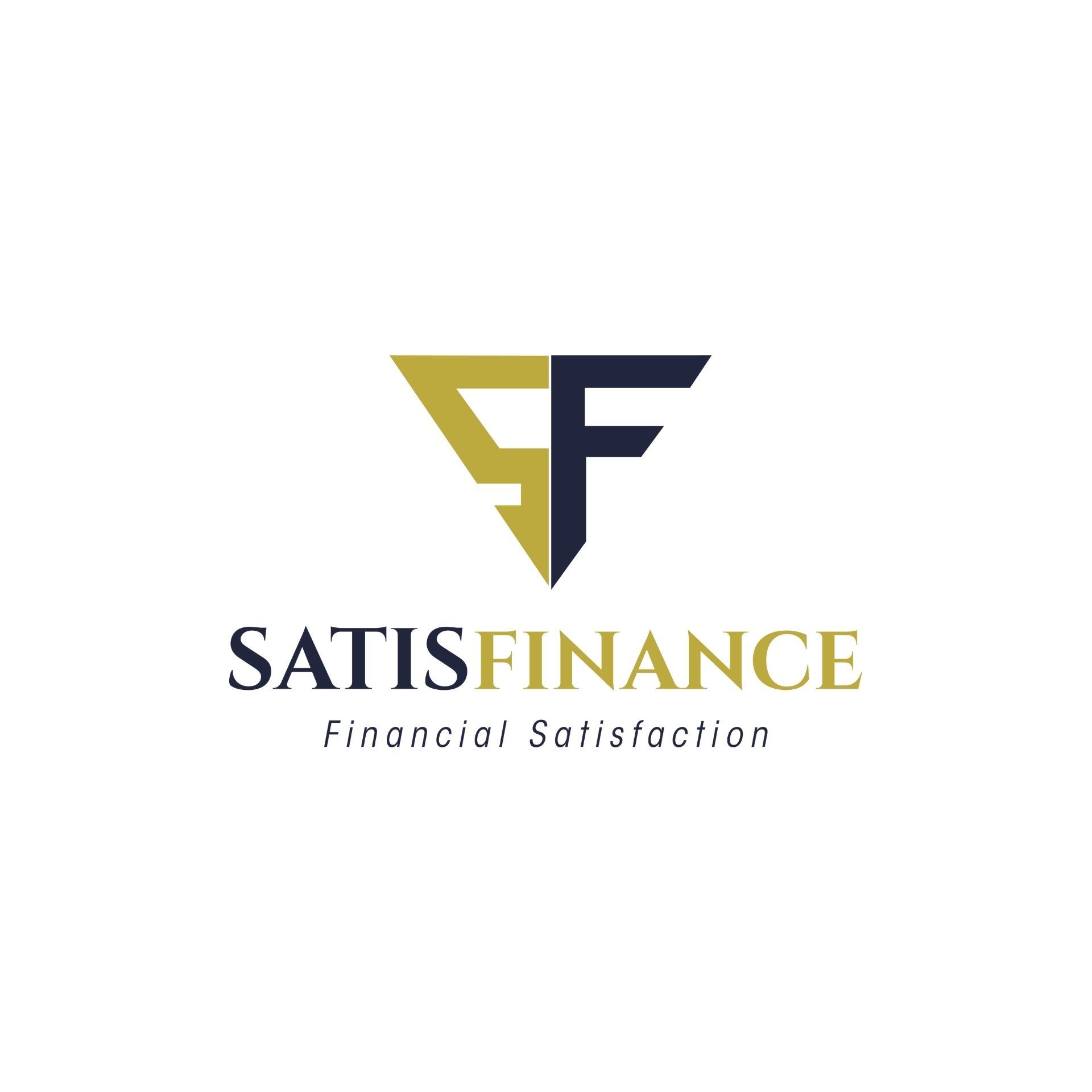 A logo for a company called satisf finance