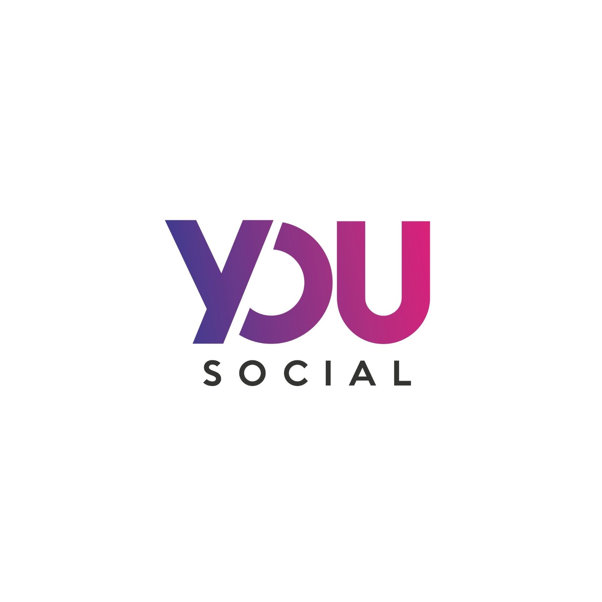 A logo for a company called you social
