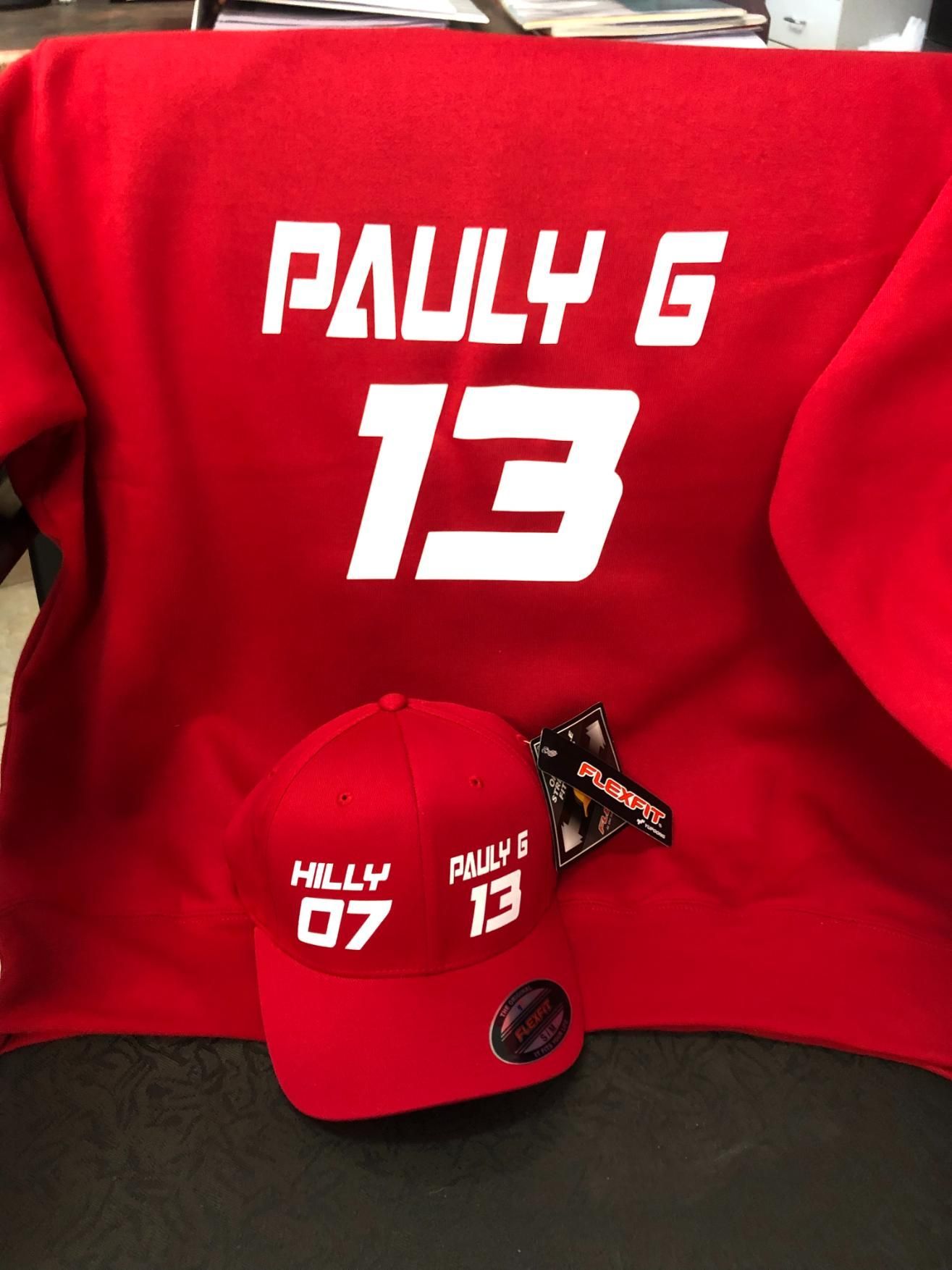 a Red Shirt That Says Pauly G 13 on It — Pinpoint In Alice Springs, NT