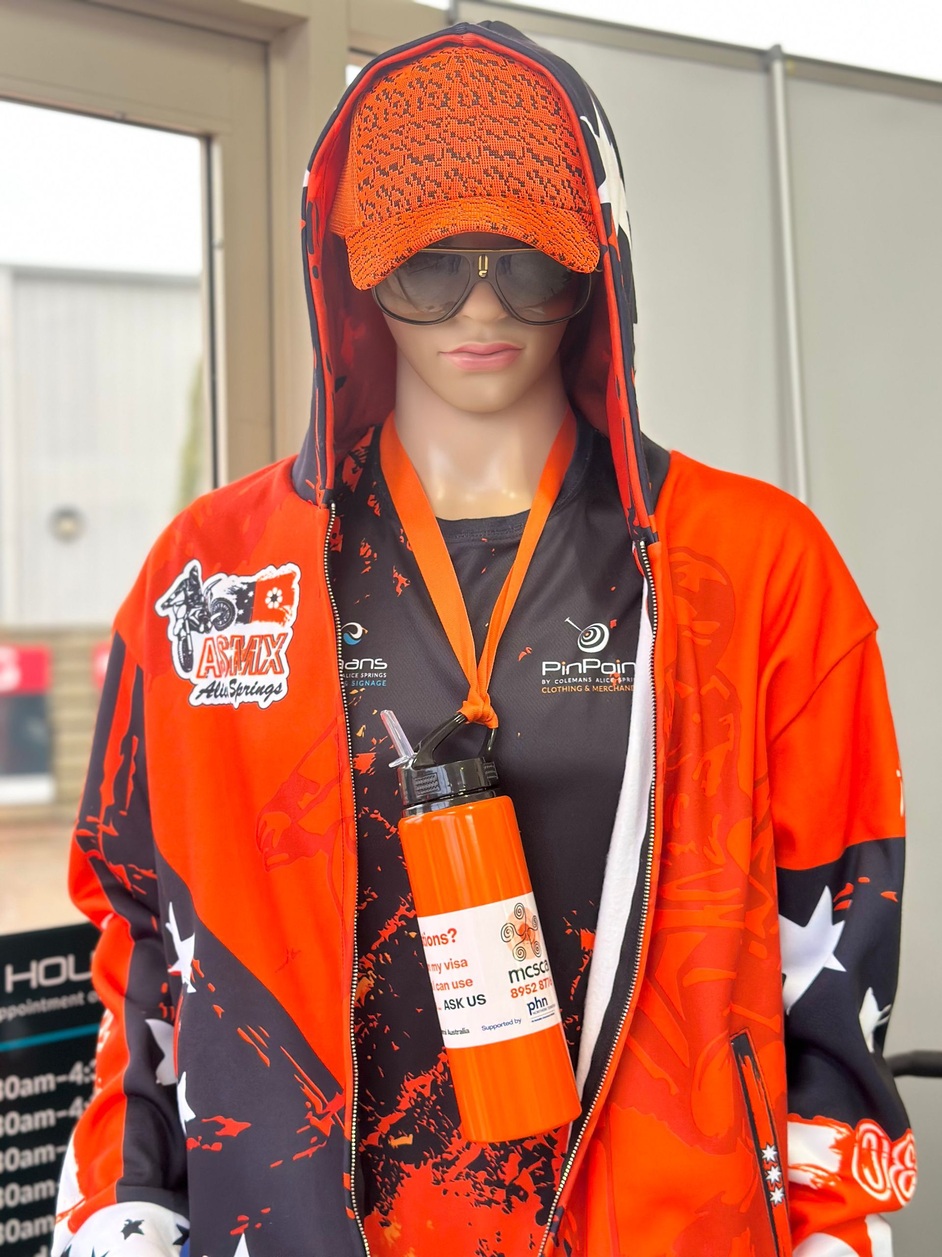 a Stack of Hats With the Word Altitude on Them — Pinpoint In Alice Springs, NT