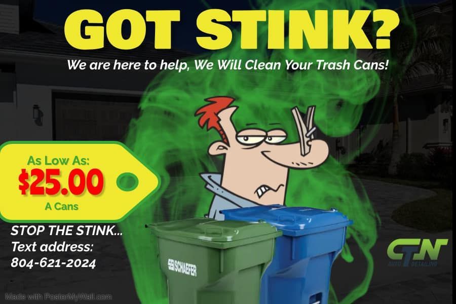 trash can cleaning service