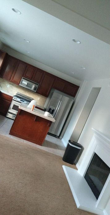 A kitchen completed in Riverside, CA