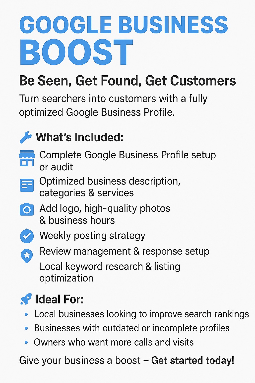 A screenshot of the google business profile learning center.