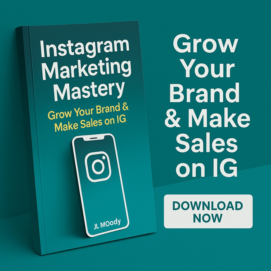 A book titled instagram marketing mastery grow your brand and make sales on ig