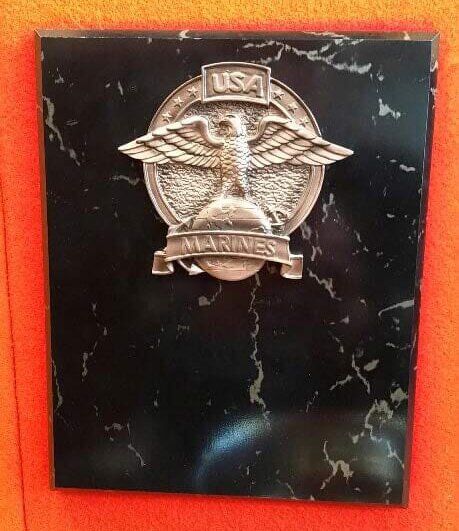 Advertising & Promotional Product Dealers — USA Marines Plaque in Jacksonville, NC