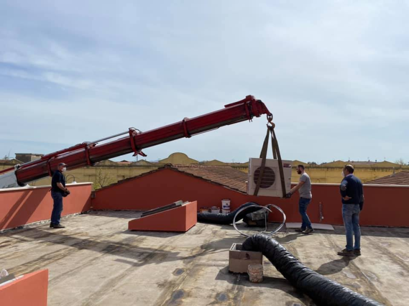Installazione pompa di calore
