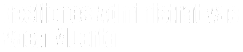 Administrativas Gestiones Vaca Muerta LOGO
