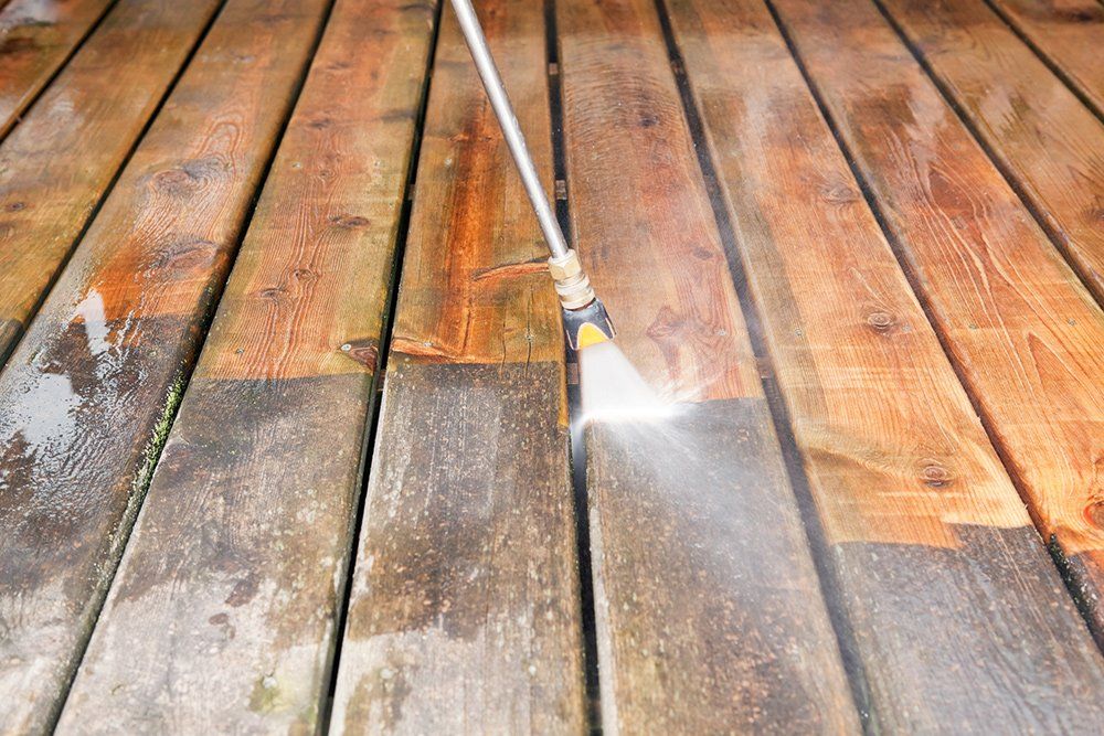 Deck Cleaning — Cortland, NY — Power Wash King