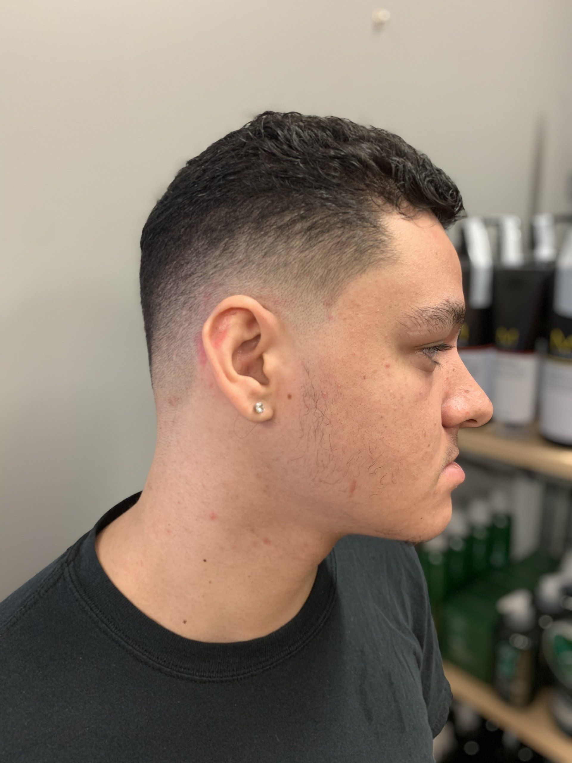 chill fade men's haircut