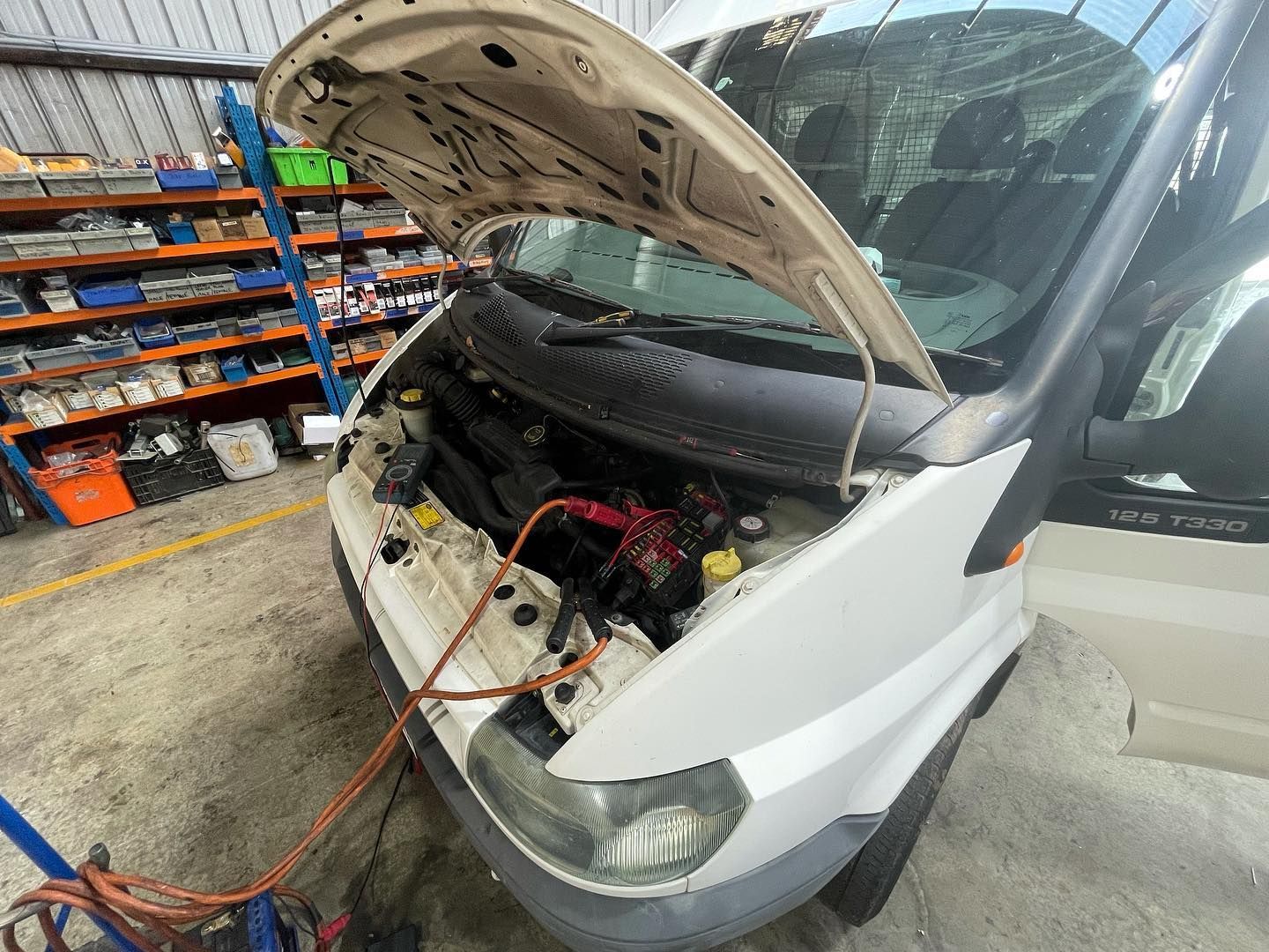 Diagnostics Running On a Ford Transit Van — AEQ - Auto Electrics QLD in Woombye, QLD