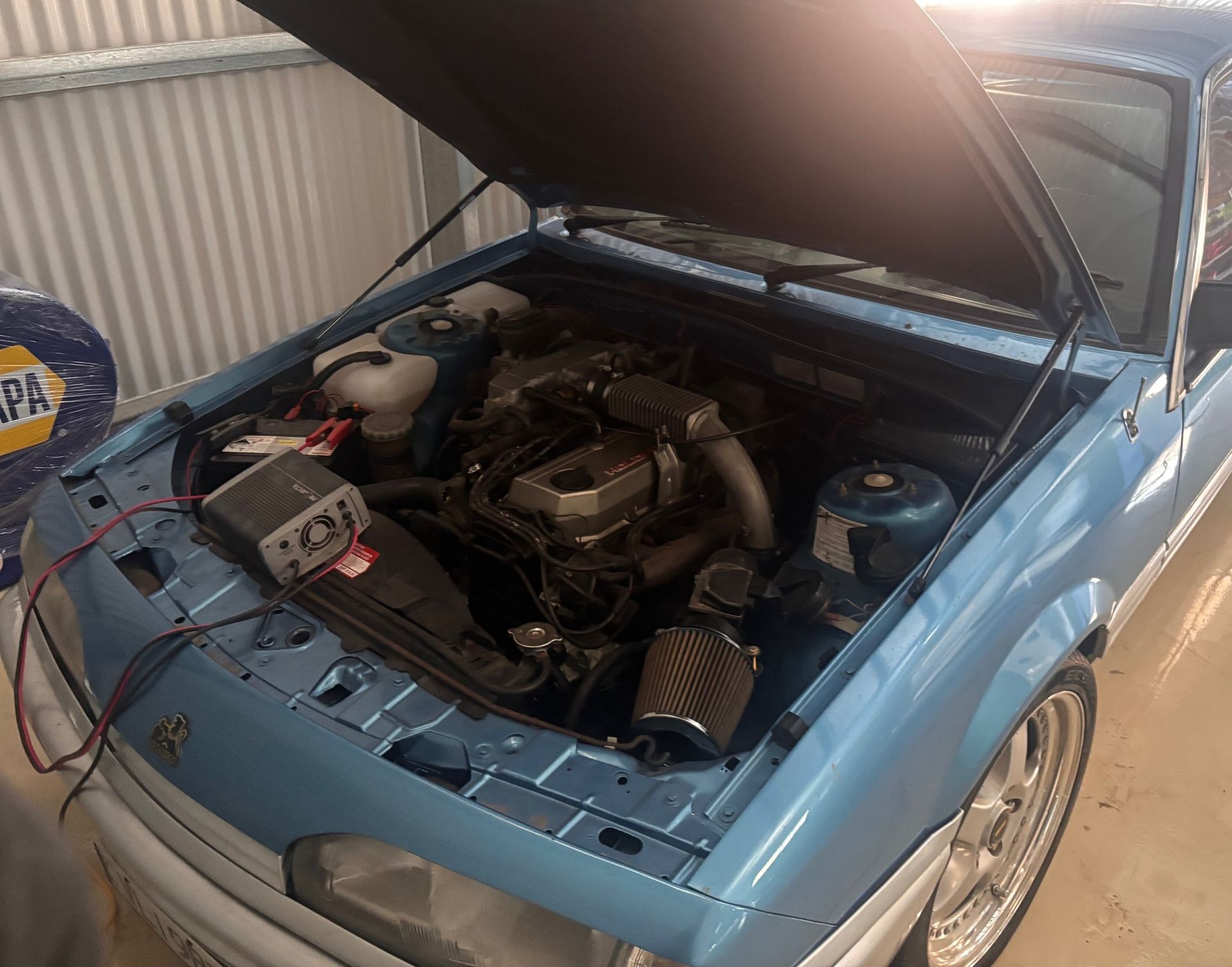 Under The Bonnet Of A Holden Commodore — AEQ - Auto Electrics QLD in Woombye, QLD