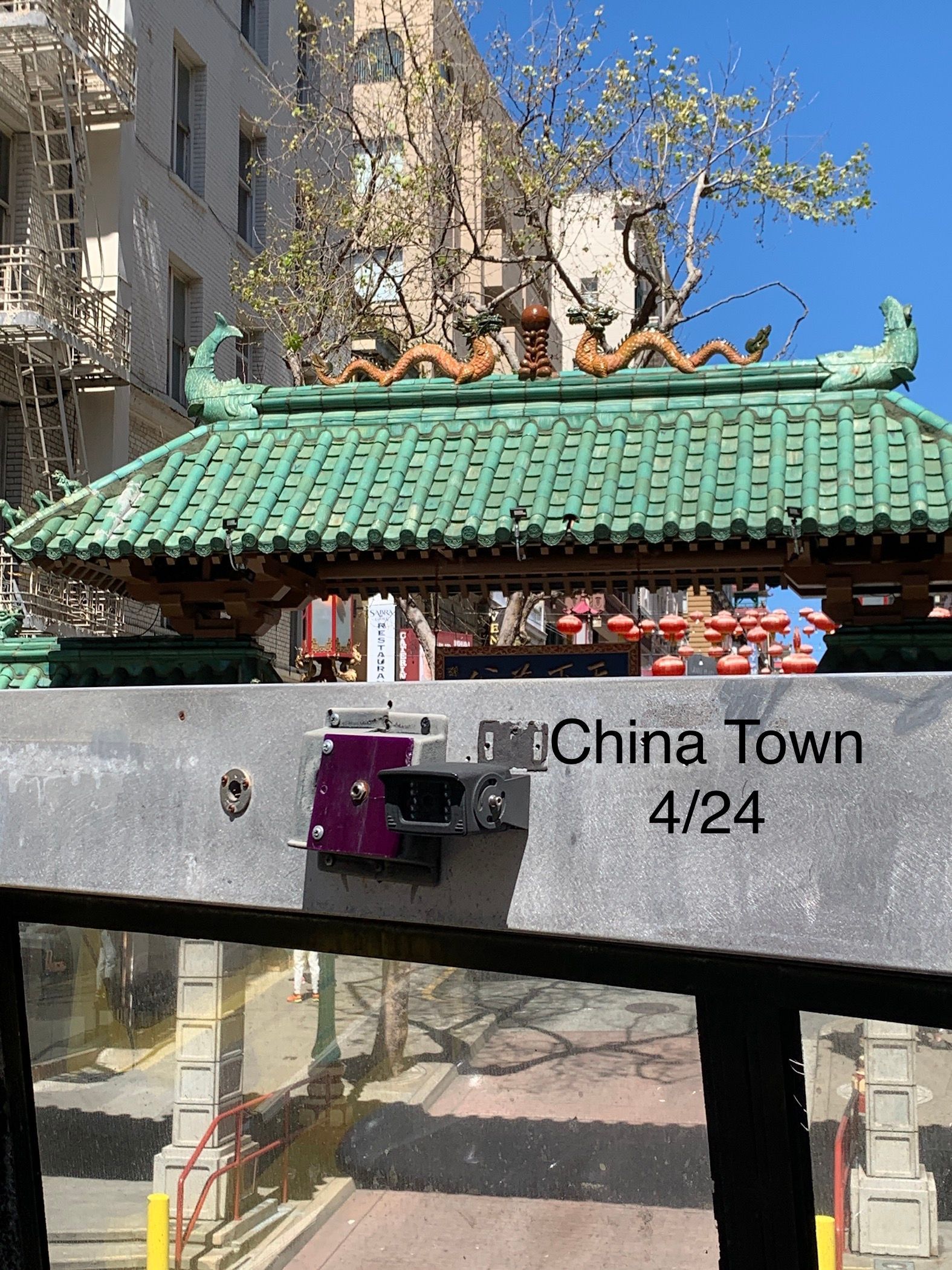 A sign that says china town on it