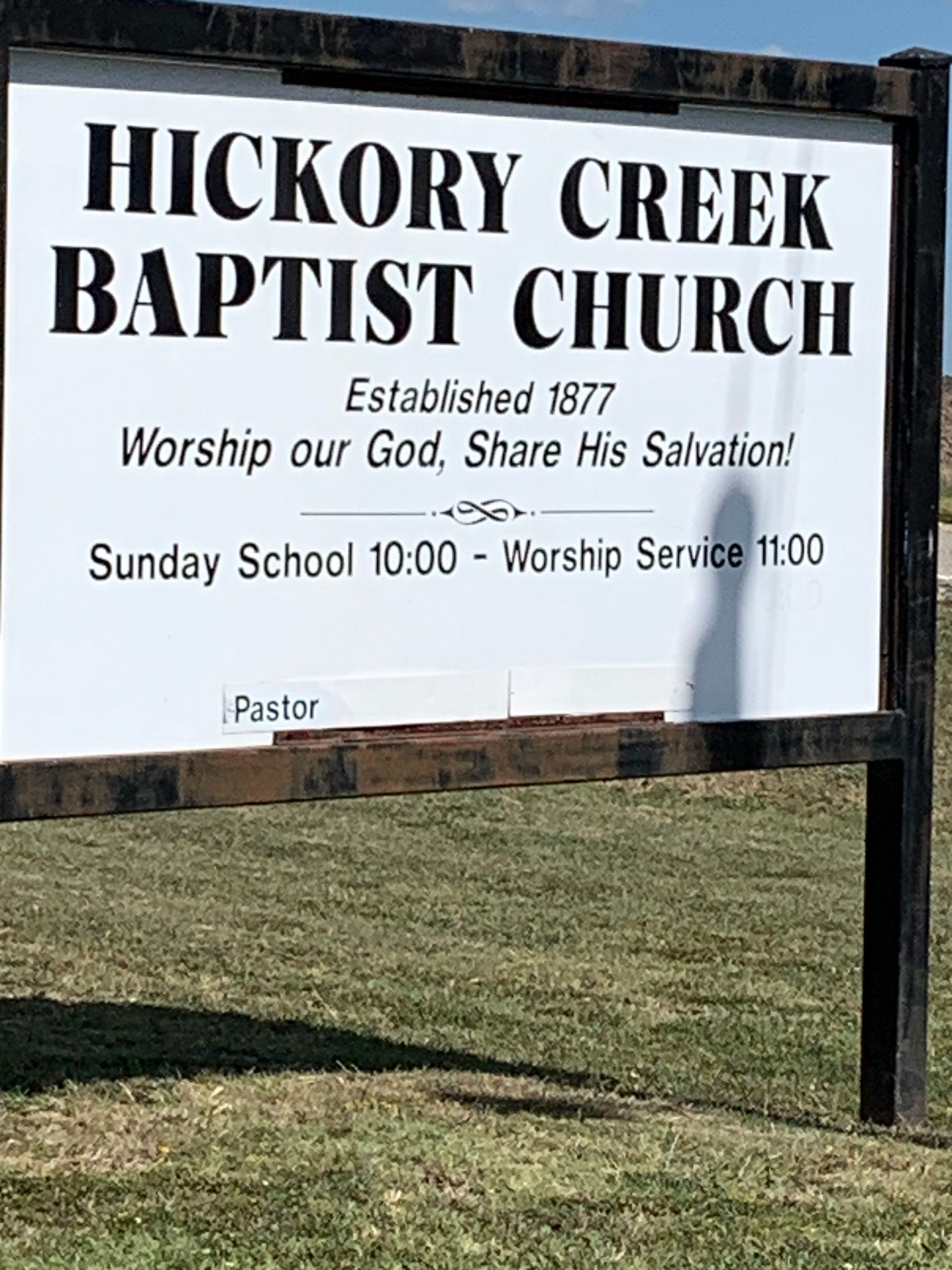 white sign with writing o it est 1817