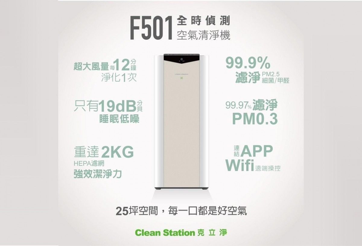 克立淨 F501濾網 (濾網恕不分期)