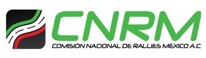 The logo for the cnrm comision nacional de rallyes mexico a.c.