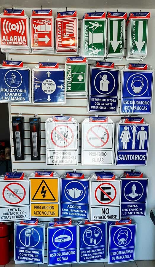 CORPRIN - señalización