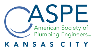 The logo for the american society of plumbing engineers kansas city