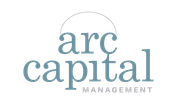 The logo for Arc Capital Management is blue and white.