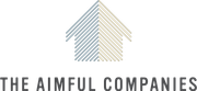 A logo for the Aimful Companies with an arrow pointing up.