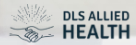 A logo for dls allied health with two hands shaking