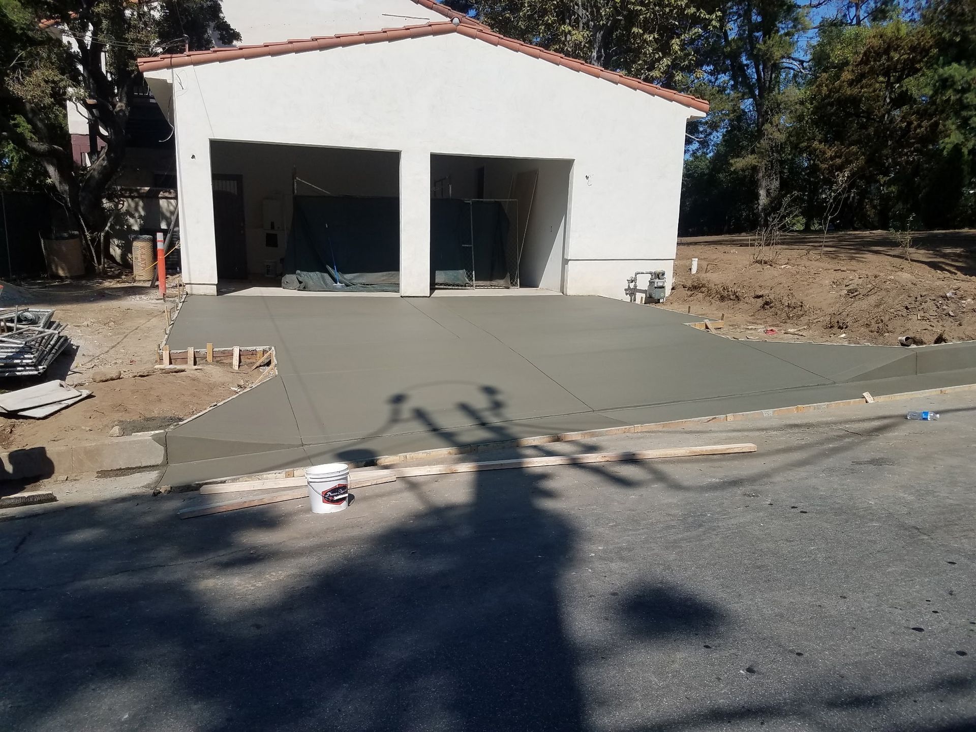 concrete work by Nelson Construction