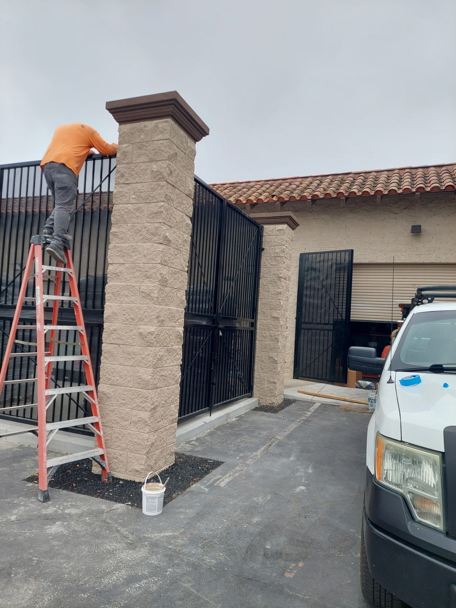 commerical gate work by Nelson Construction