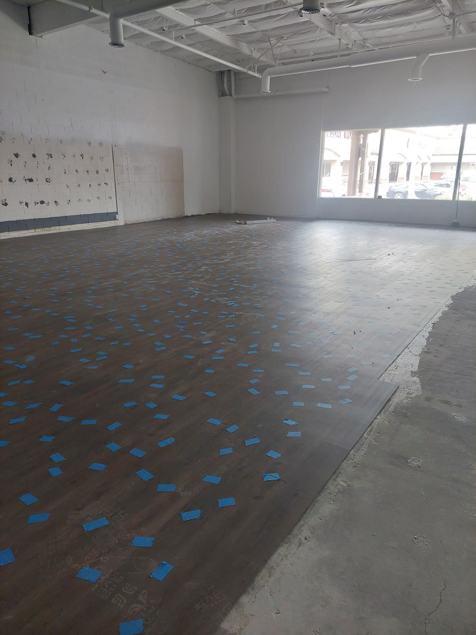 flooring work by Nelson Construction