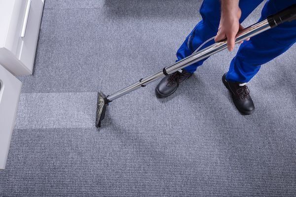 Professional carpet cleaning in Exeter.