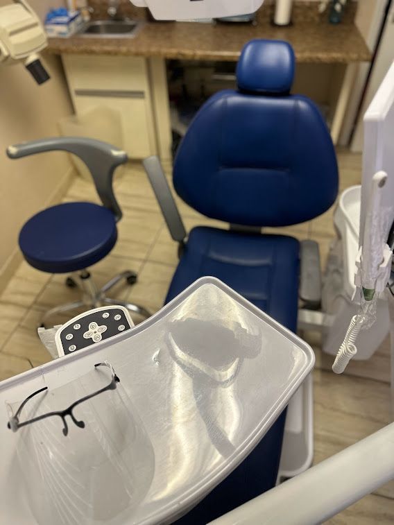 Blue Dental Chair — The Villages, FL — Central Florida Dental