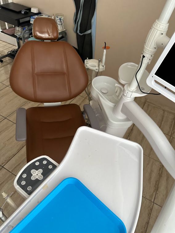 Brown Leather Dental Chair — The Villages, FL — Central Florida Dental