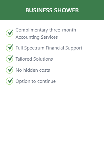 Green list with text 