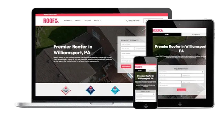 roofx Website design