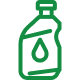 Green oil bottle with a water drop symbol. | Golden Gear Automotive
