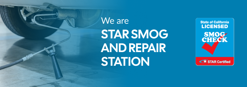 A blue banner with text 