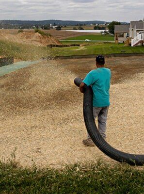 Hydroseeding — Lawn Care in Xenia, OH
