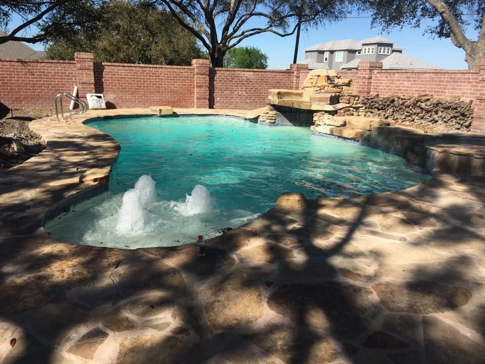 Remodeled Pool — Agua Dulce, TX — Paradise Pools