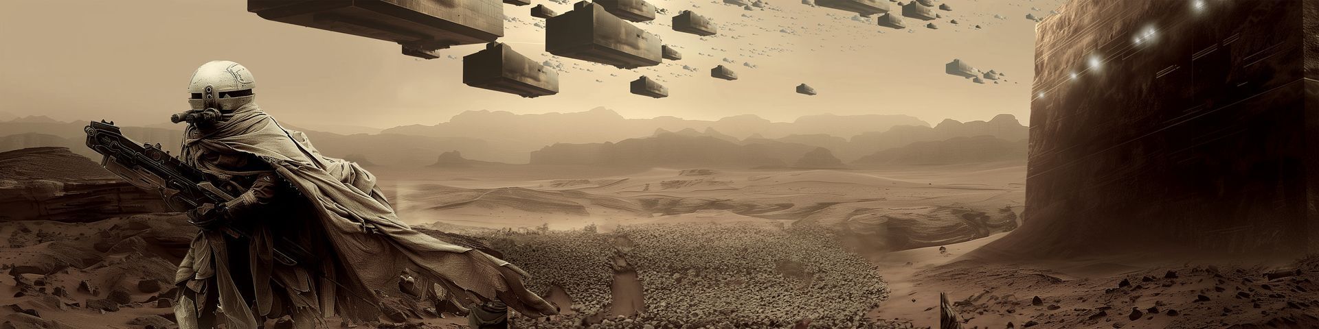 Panorama, Dune, KI, AI, Montage, Photoshop