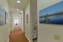 Hallway - Dental services in Montoursville, PA