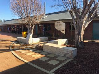 Front Of School — Landscaping Services in Dubbo, NSW