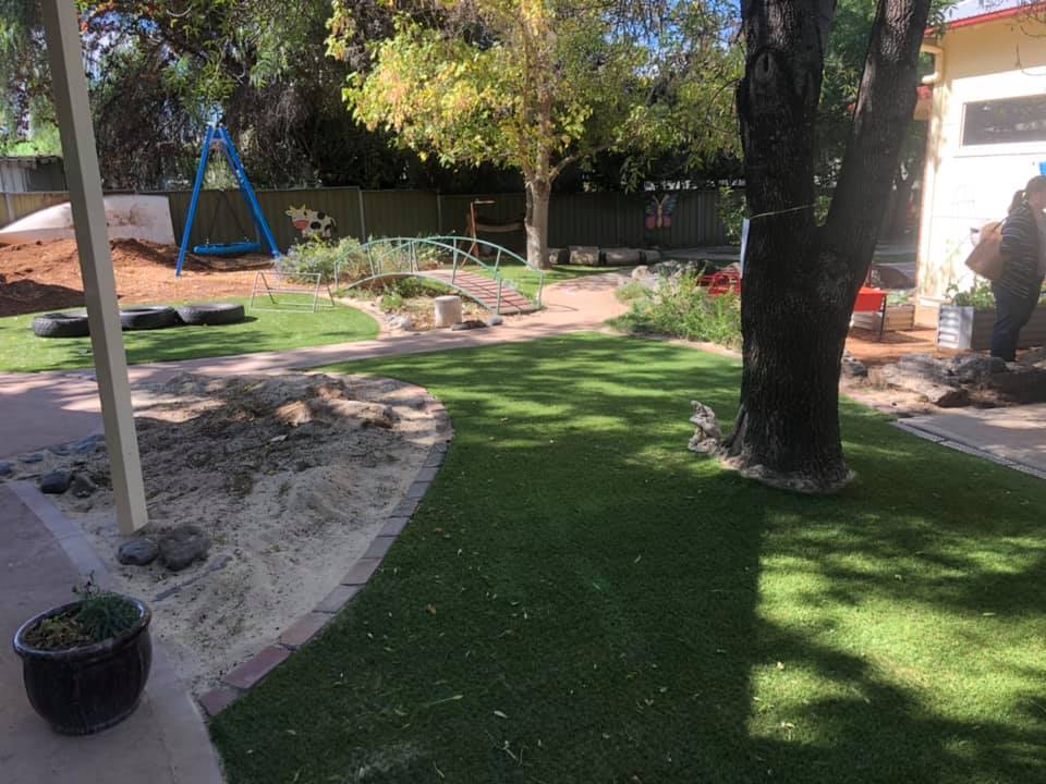 Preschool Backyard 2 — Landscaping Services in Dubbo, NSW